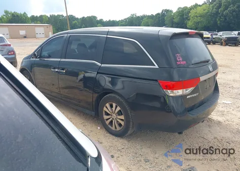 2014 Honda Odyssey Ex-L из США, поврежденный, VIN 5FNRL5H63EB095053